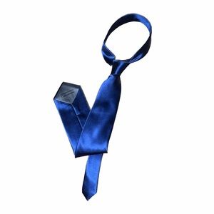 🍀🍀🍀 Fortunatever- tie for man , Solid Royal Blue . (Large )